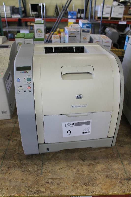 lot 9 image: HP Color LaserJet 3700n Printer