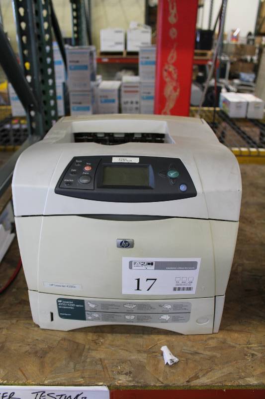 lot 17 image: HP LaserJet 4250n Printer
