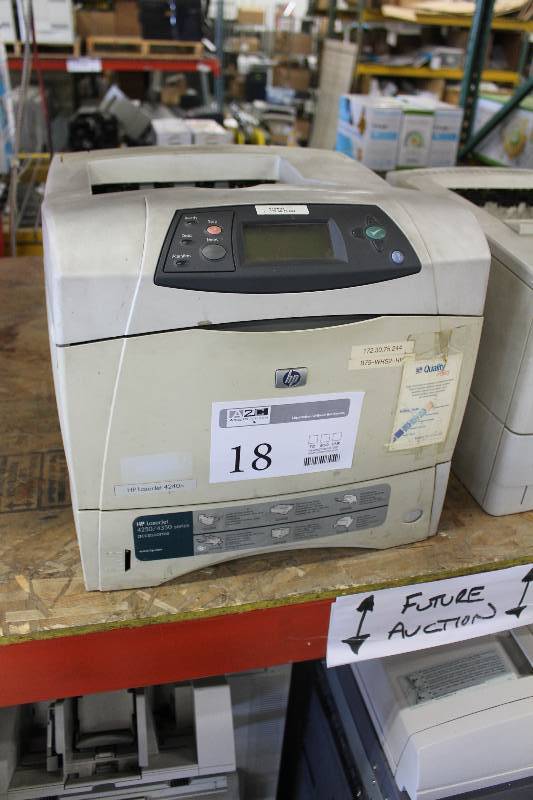lot 18 image: HP LaserJet 4240N Printer
