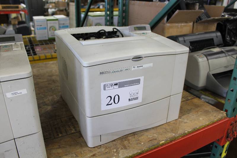 lot 20 image: HP LaserJet 4000N Printer
