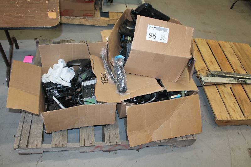 lot 96 image: Pallet Lot of Office Telephone Equipment