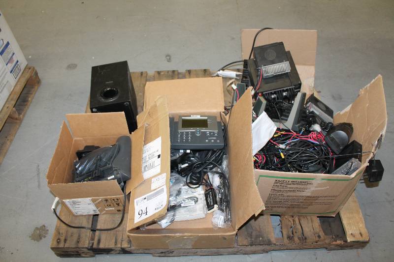 lot 94 image: Misc Electronics - Telephone, Computer, Radio