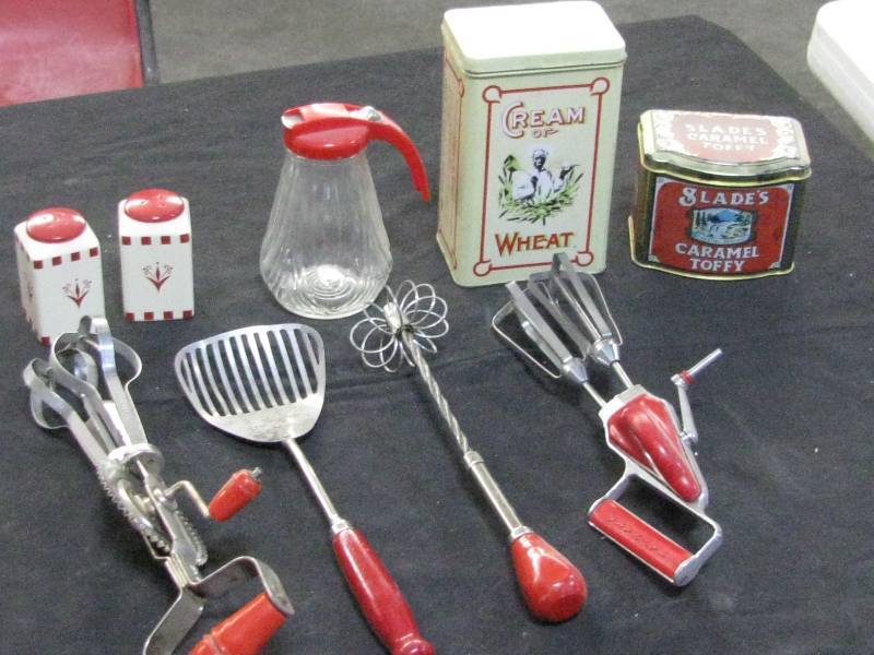 Red Kitchen Utensils