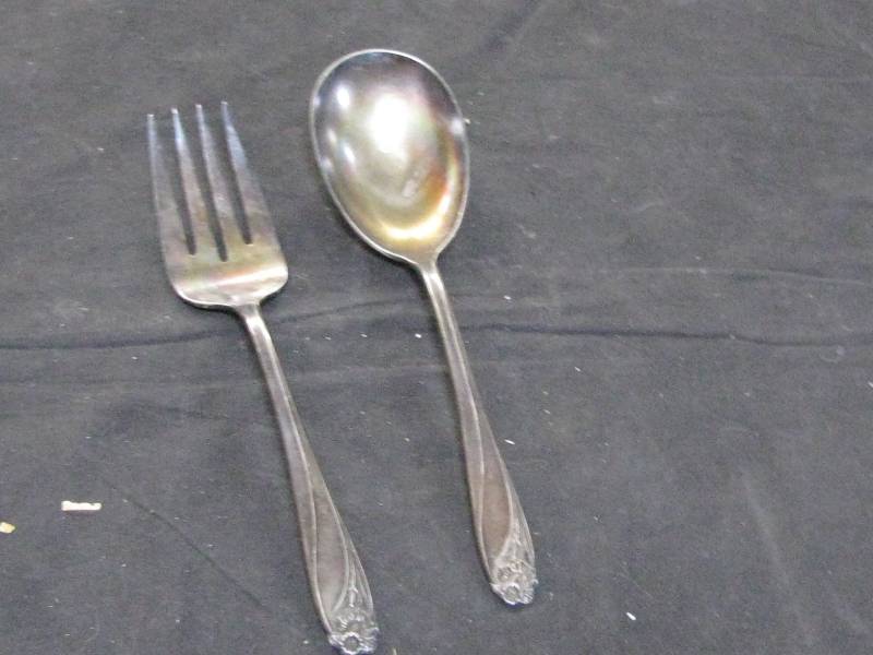 Rogers Silverware Fork & Spoon