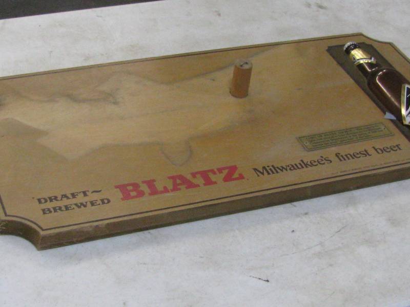 Blatz Beer Sign