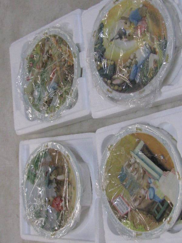 Bradford Exchange Rabbit Plates