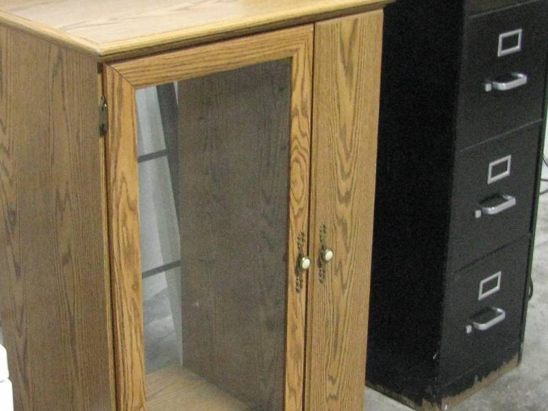 Stereo & CD Cabinet