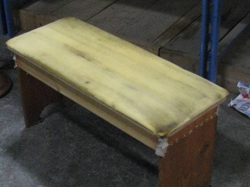 Wood Bench