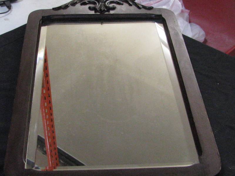 Antique beveled Glass Mirror