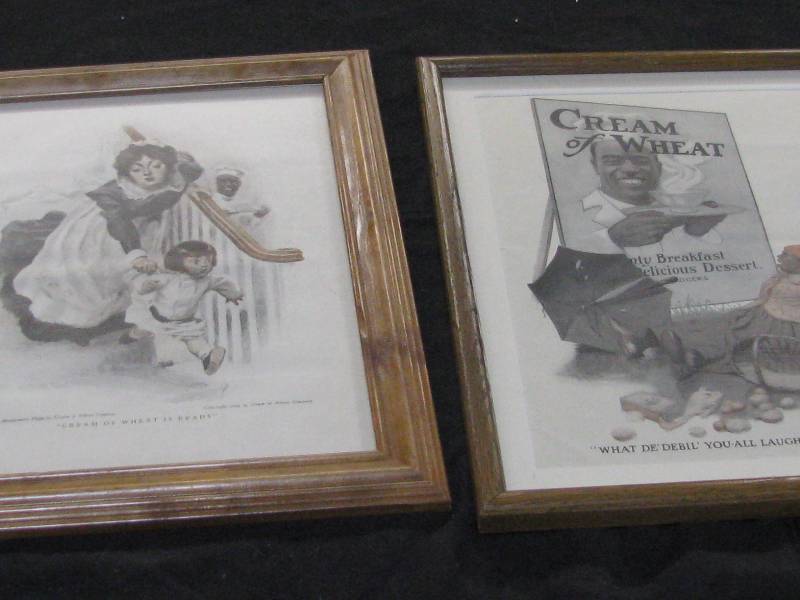 Framed Cream of Wheat Prints