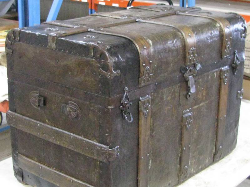 Antique Steamer Trunk