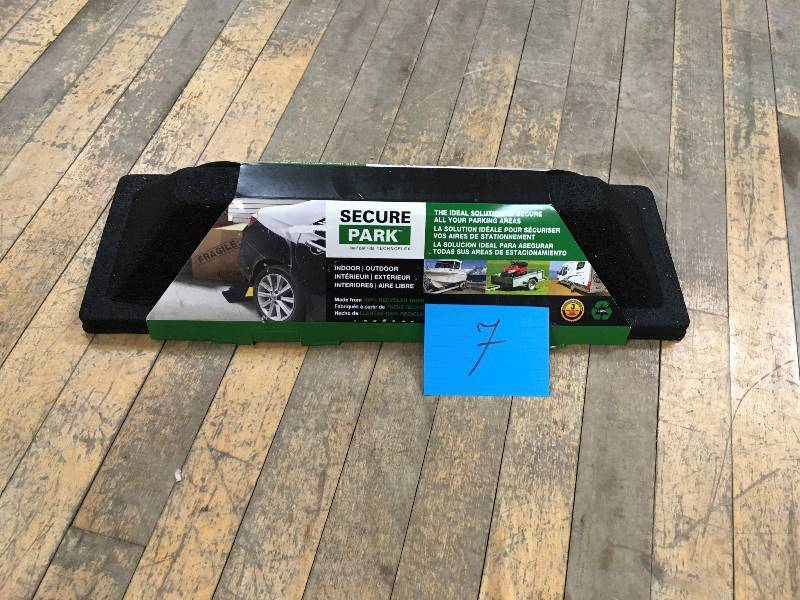 Secure Park Parking Bumper 6x20x3-34 inch new