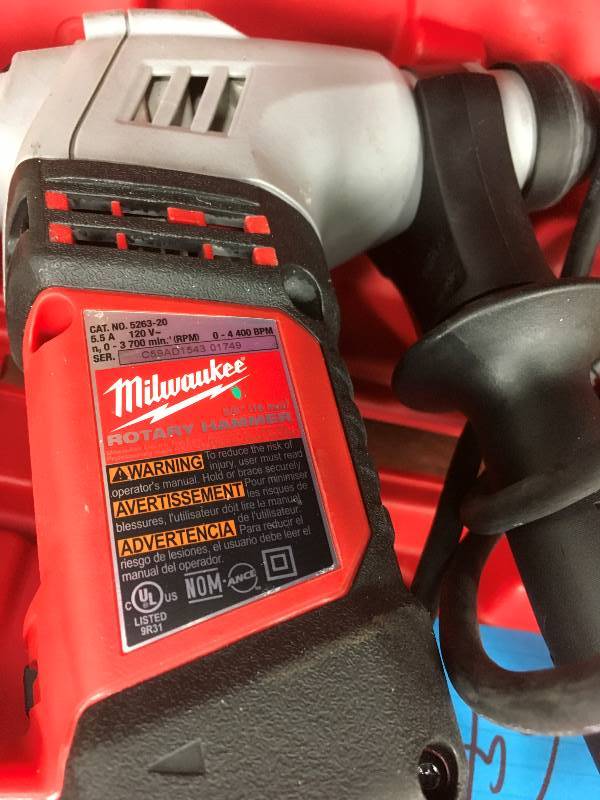 Milwaukee 58 in. Rotary Hammer
