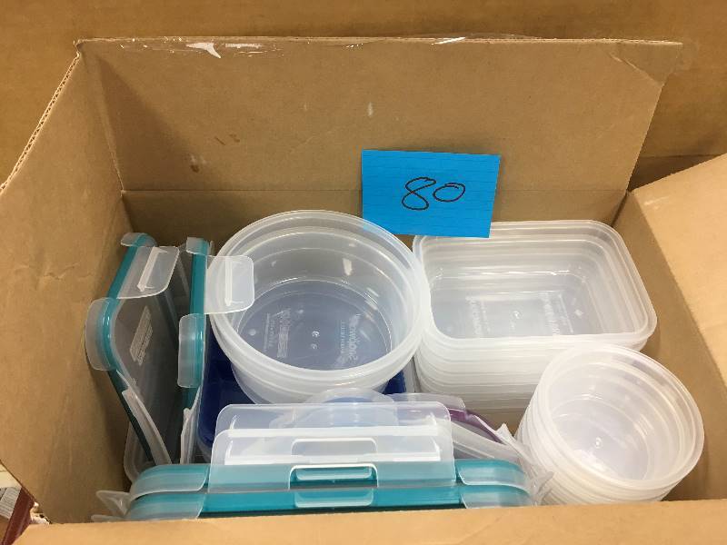Snapware 38 Piece Plastic Food Storage not used