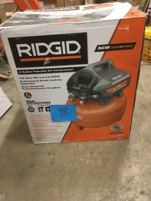 Ridgid 6 Gal. Pancake Air Compressor