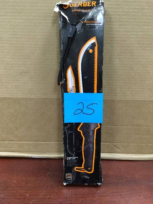 Gerber 10.75in. Gator Machete not used