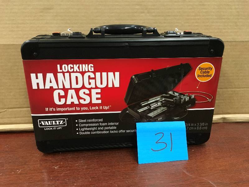 Vaultz Locking Pistol Case not used