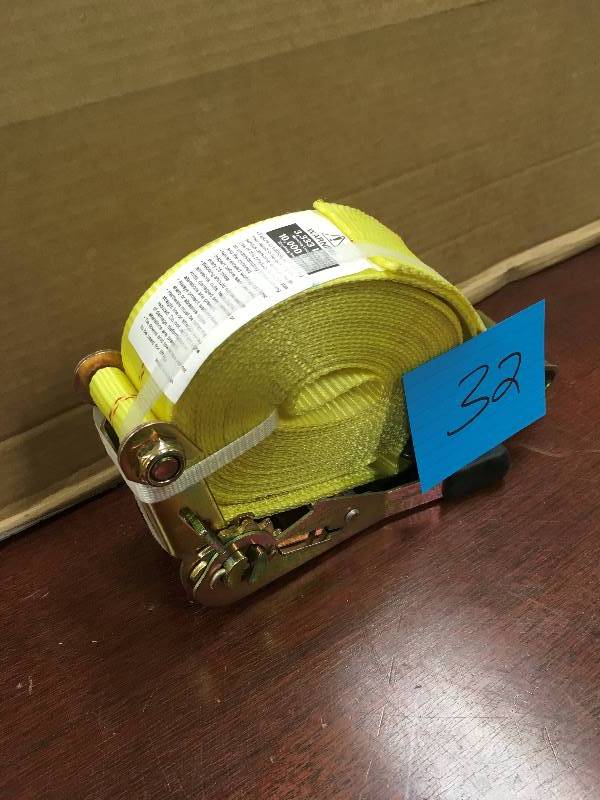 10,000 Lb Racheting Cargo Strap not used