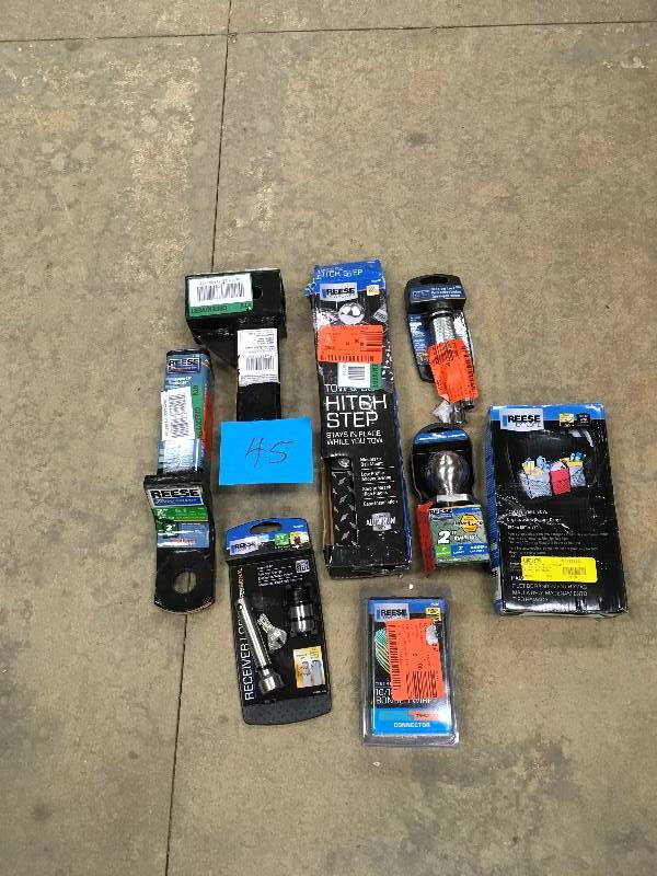 Assorted Reese  Towing Components not used