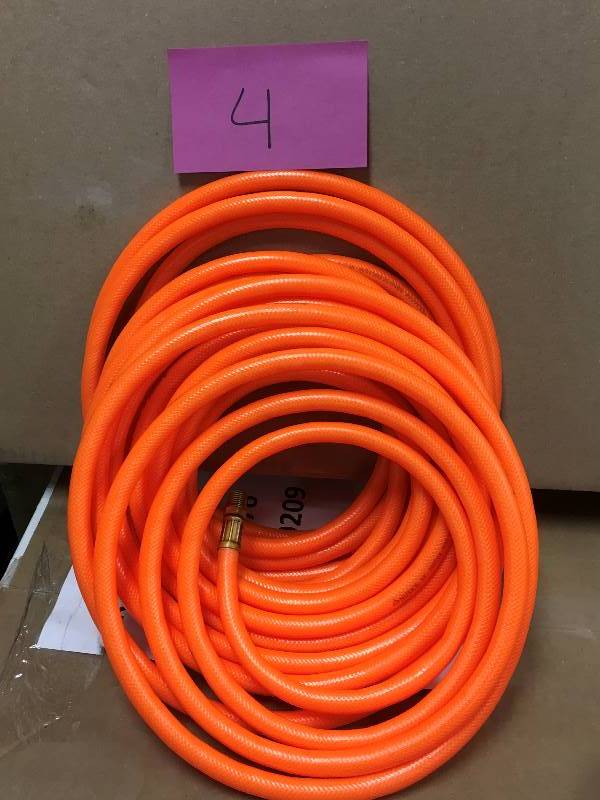 lot 4 image: Husky 38 x 50 PVC Air Hose in like new condition