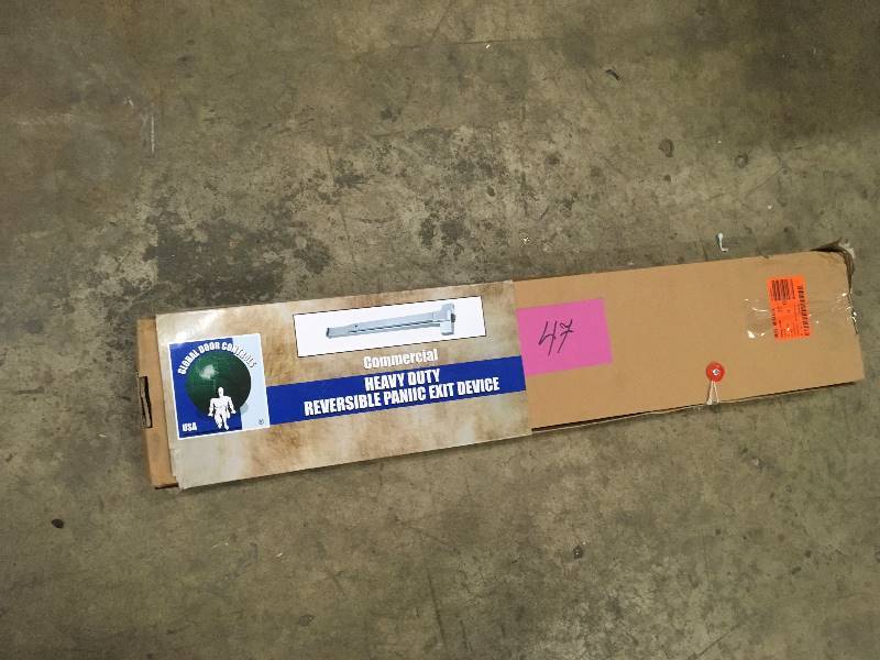 lot 47 image: Global Door Controls Commercial Heavy Duty Reversible Panic Exit Device