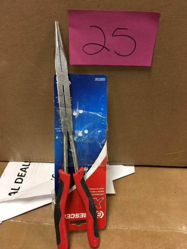lot 25 image: Crescent Long Nose Pliers