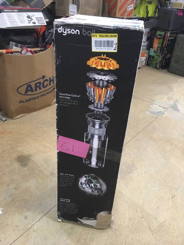 lot 61 image: Dyson Ball Vacuum open box not used