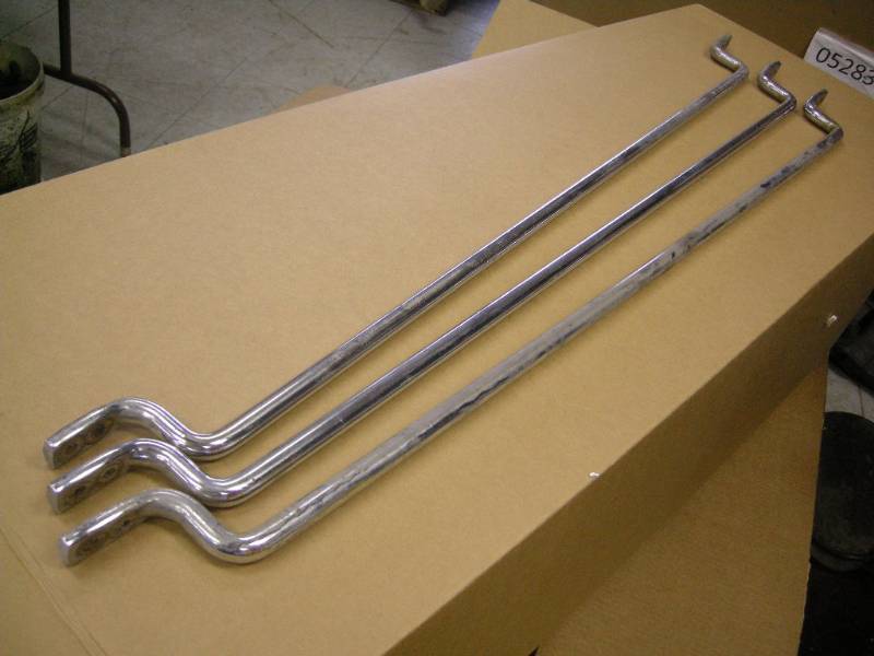 lot 20 image: 3 Heavy Duty Chrome Grab Bars