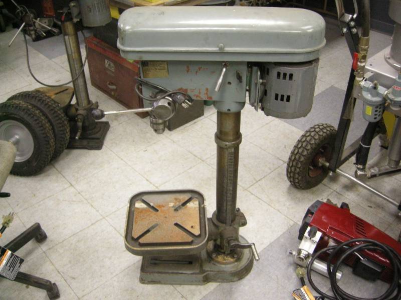 lot 135 image: Manhattan Heavy Duty Drill Press