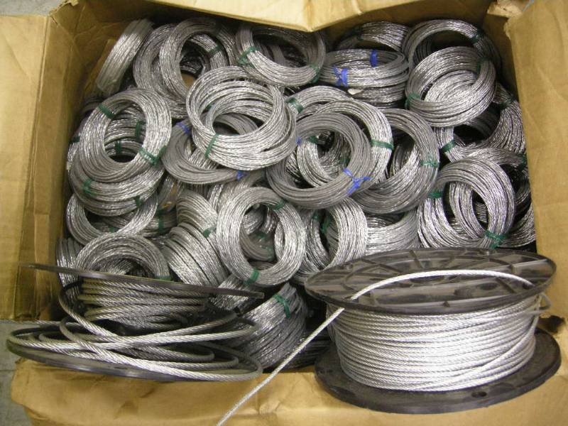 lot 181 image: Misc CableWire Rope