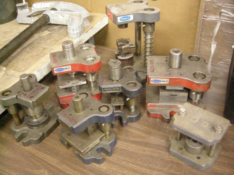 lot 182 image: Danly Punch Press - Die Sets