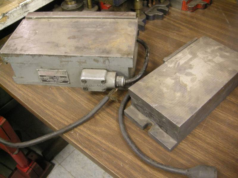 lot 184 image: 2 Magna-Lock Magnetic Chucks