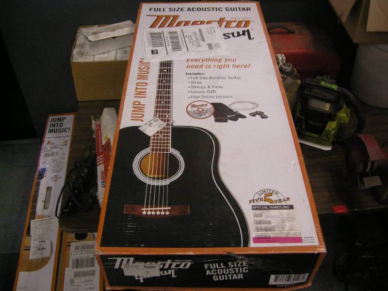 lot 243 image: Maesto-Gibson Acoustic Guitar