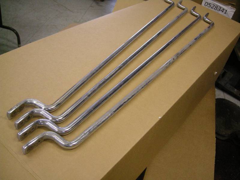 lot 16 image: 4 Heavy Duty Chrome Grab Bars