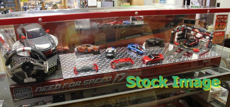 lot 76 image: Mega Bloks Need for Speed Store Display
