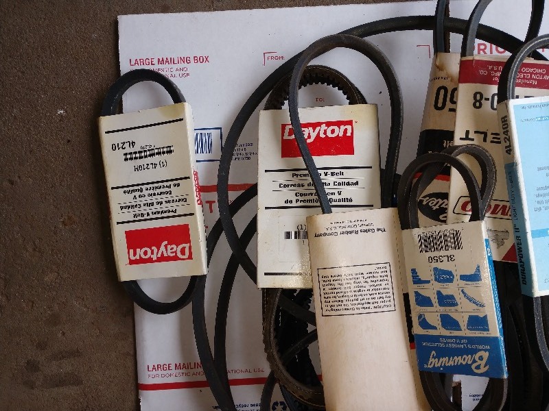 lot 22 image: Industrial Dayton, Durapower, Browning Belts