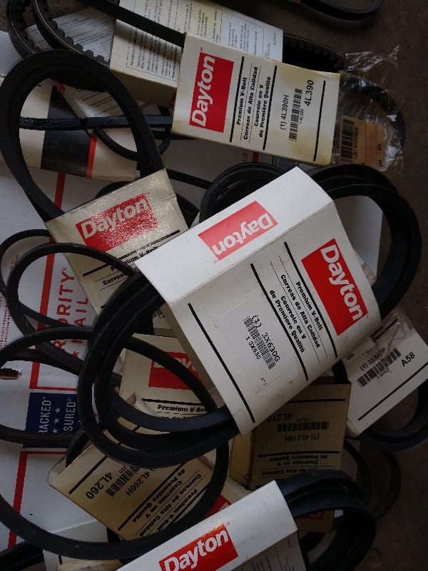 lot 23 image: Industrial Dayton Belts