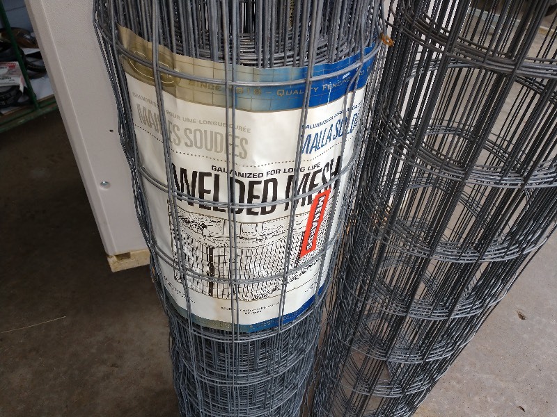 lot 34 image: Galvanized Welded Mesh and Welded Wire Fabric