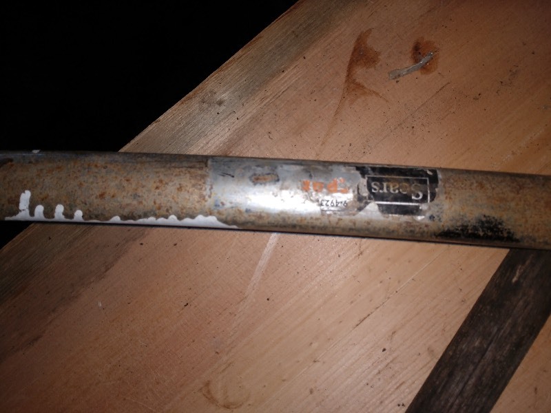 lot 59 image: Craftsman Hack Saw, Primitive Rake, and Saw