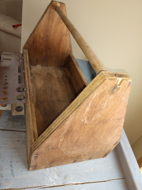 lot 107 image: Primitive Toolbox w Convenient Tool Holder Tray