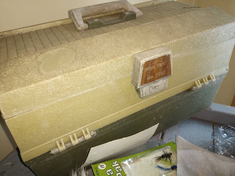 lot 110 image: Tackle Boxes (2) and Fishing Supplies