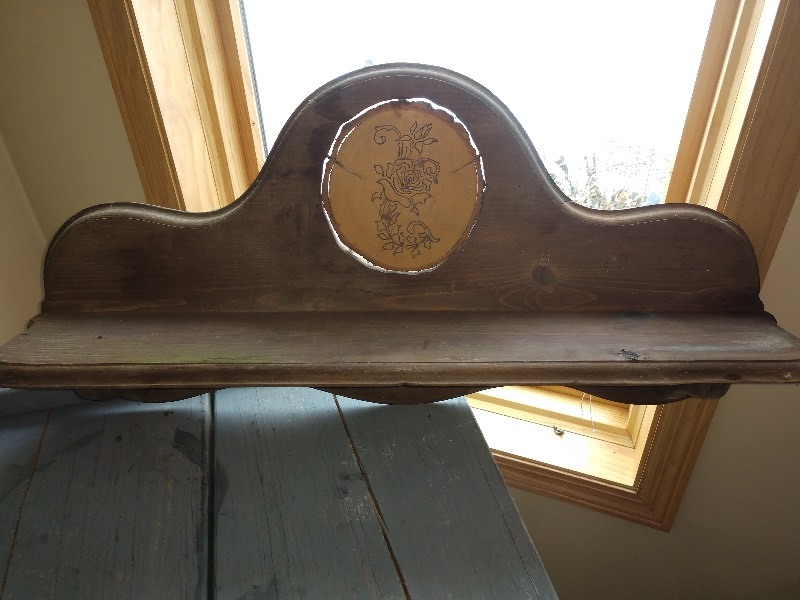 lot 111 image: Primitive Display Shelves (2)