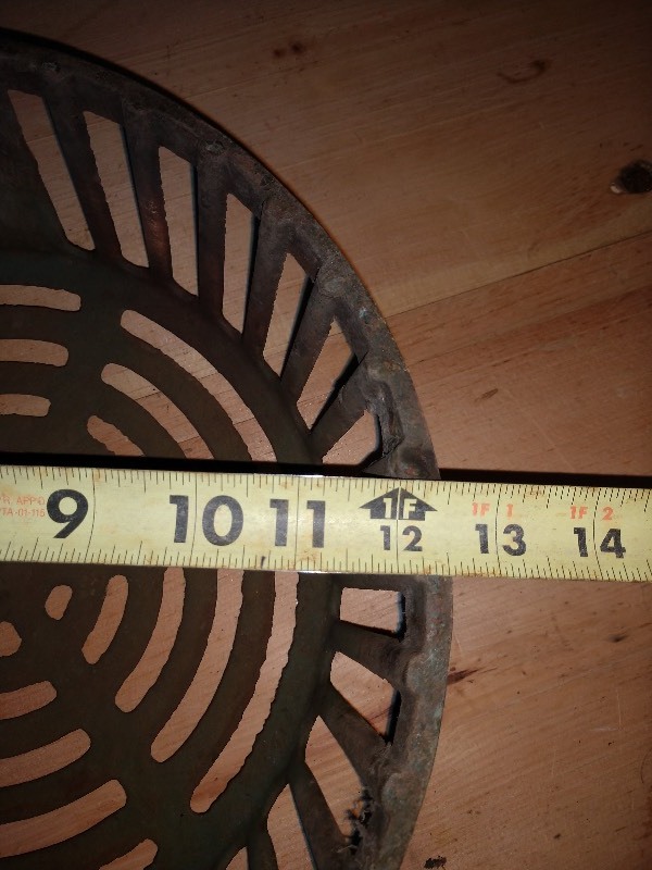 lot 123 image: ZURN Cast Iron Roof Drain Grate