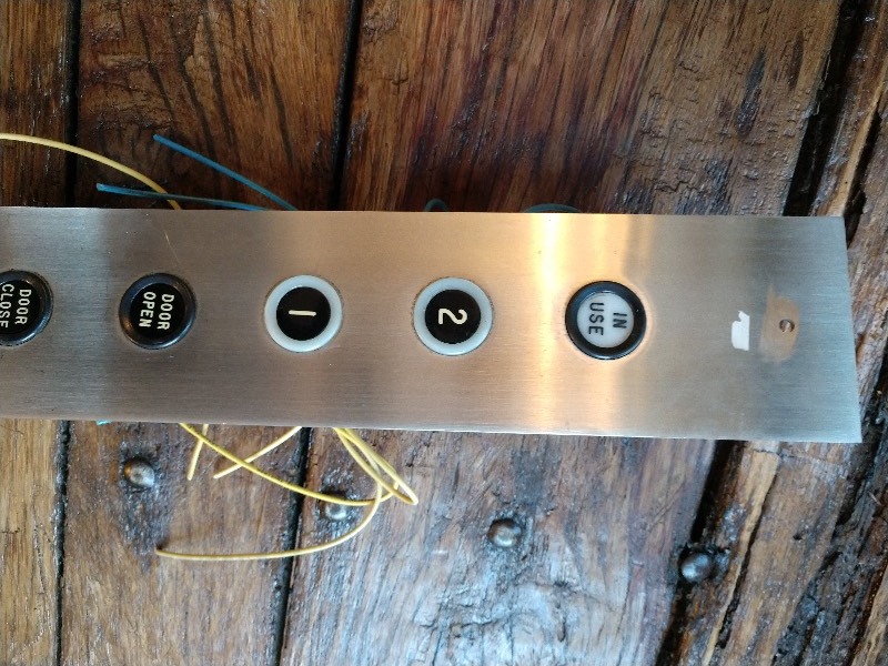 lot 133 image: Elevator Control Panel (Salvaged)