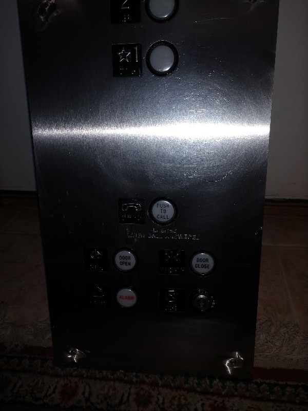 lot 140 image: Elevator Control Panel (Salvaged)