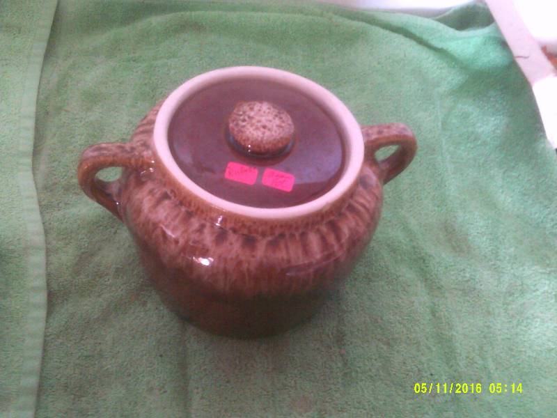VINTAGE RUBEL BEAN POT