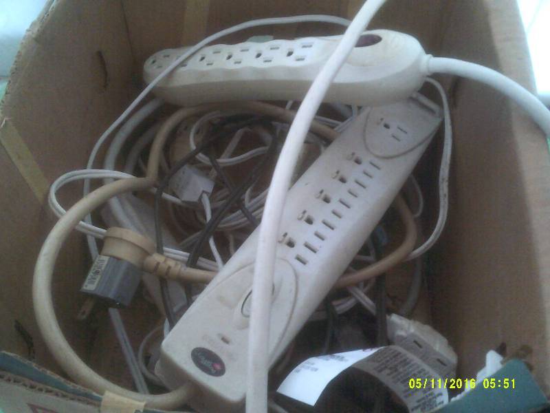 BOX EXTENSION CORD AND SURGE PROTECTORS