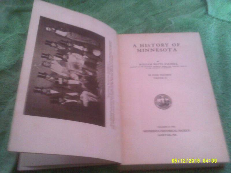 ANTIQUE HISTORY OF MINNESOTA