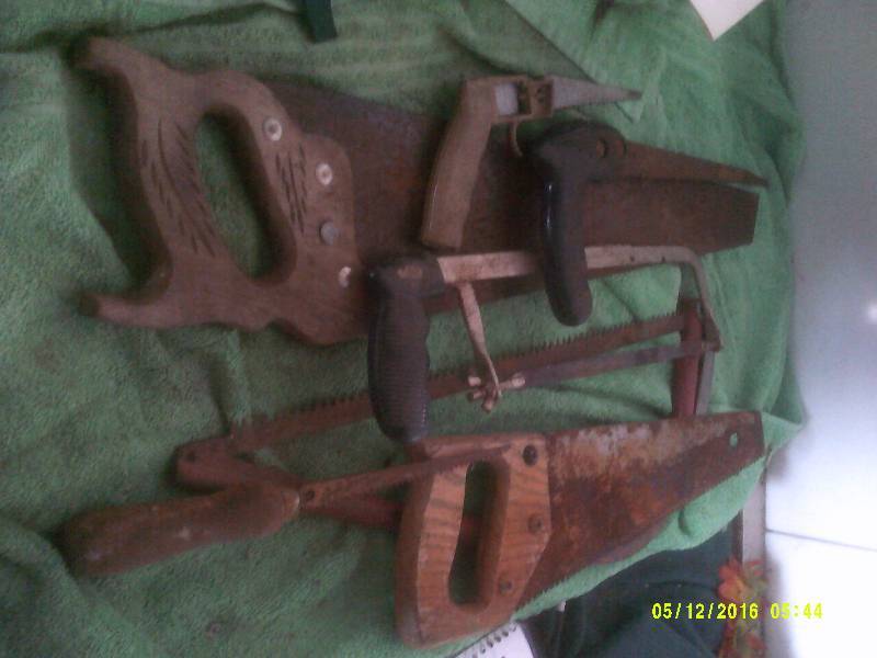 7 HAND SAWS