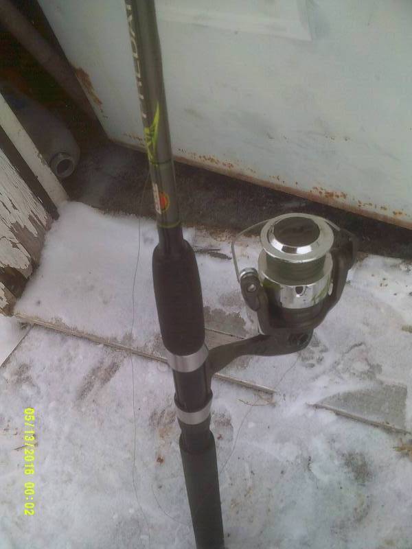 ZEBCO PREDITOR ROD AND REEL